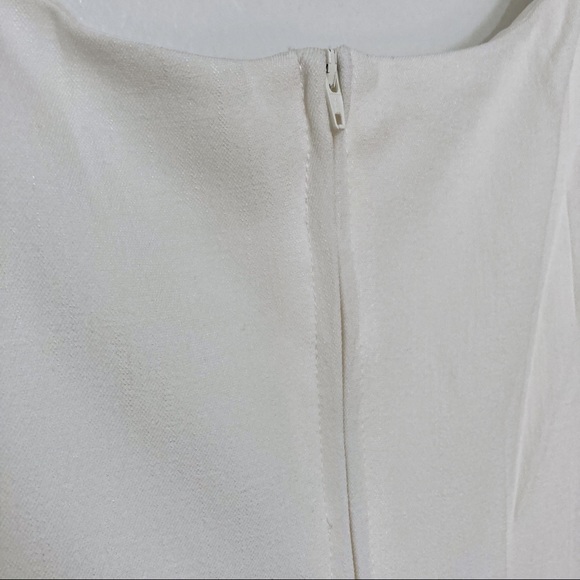 Keepsake the Label White Uptown Midi Dress Porcelain Size XL/US 10 NWT - Picture 10 of 14